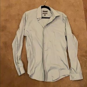 Calvin Klein Slim Fit Dress Shirt, Gray